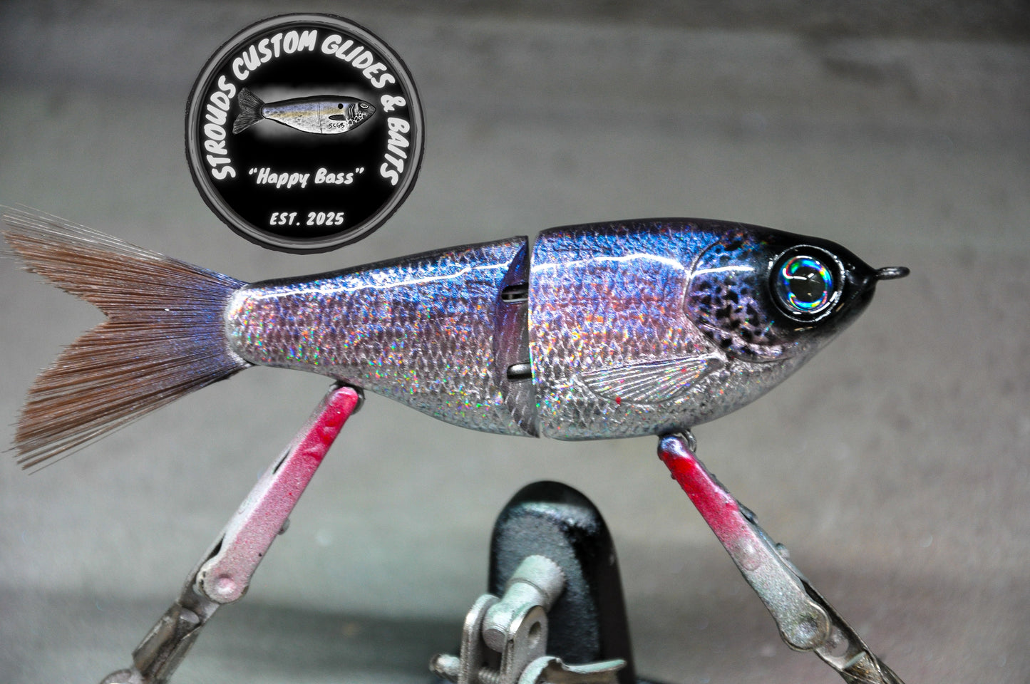 5" Glide Bait - .5oz "FOILED"