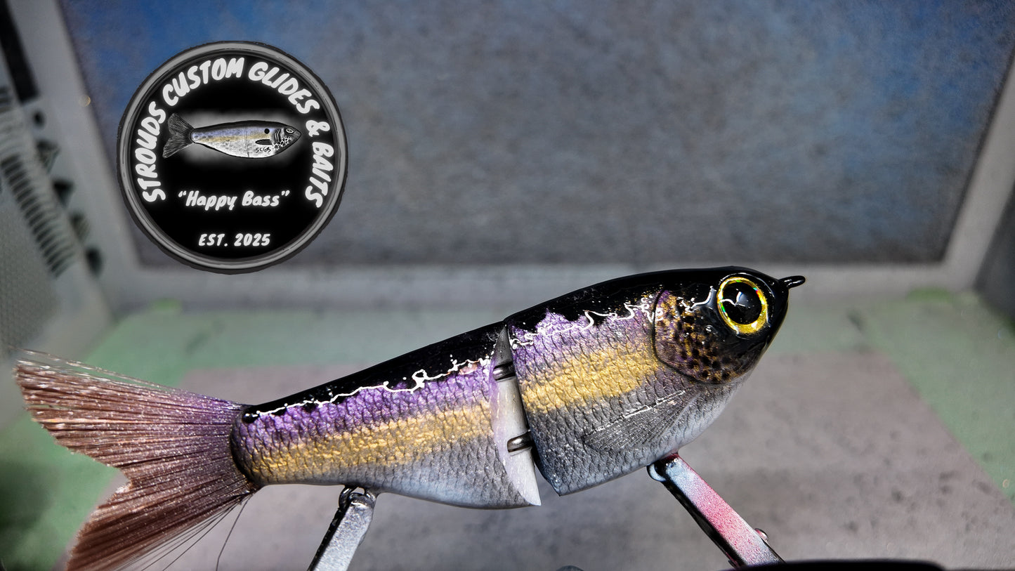 5" Glide Bait - .5oz "FOILED"