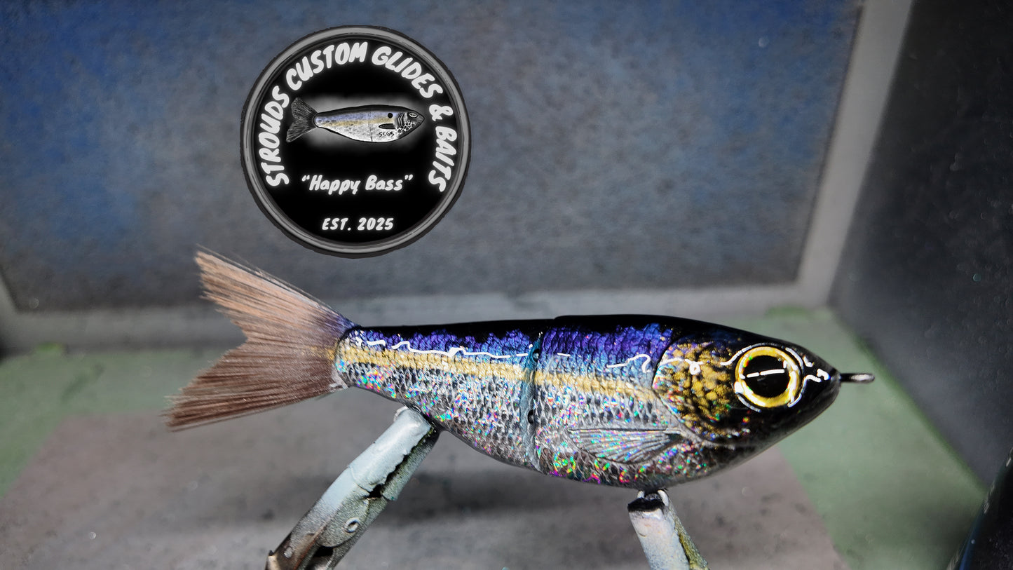 5" Glide Bait - .5oz "FOILED"